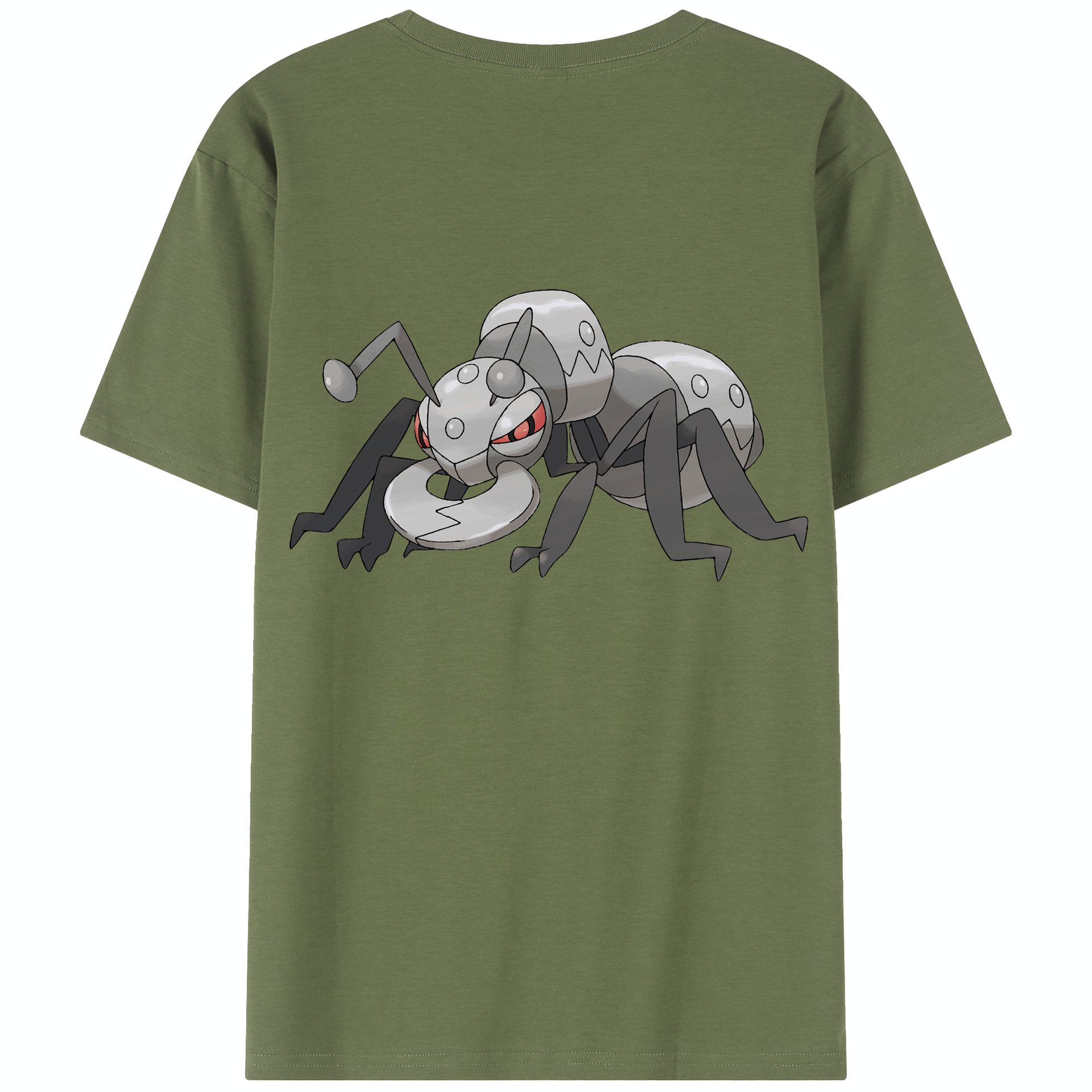 （画像用） ポケットモンスター Pokémon 綿100％半袖Tシャツ（背面プリント）